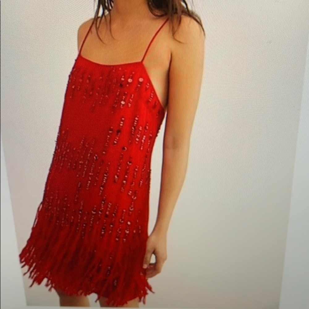 Free people sequined mini dress